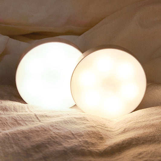 Night Lights Motion Sensor LED Night Light USB Rechargeable Under Cabinet Lights Auto On/Off for Bedroom Stairs Closet Wall Lamp (Color : Warm White)