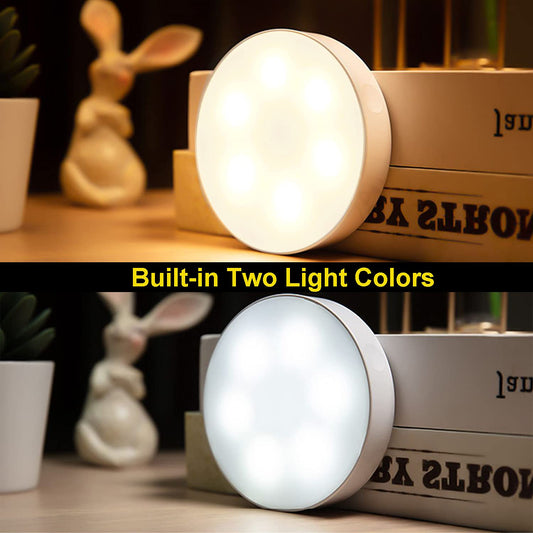 Night Lights Motion Sensor LED Night Light USB Rechargeable Under Cabinet Lights Auto On/Off for Bedroom Stairs Closet Wall Lamp (Color : Warm White)