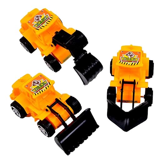 Coxeer 6PCS Cake Topper Creative Vehicle Cake Decoration Party Favor for Birthday