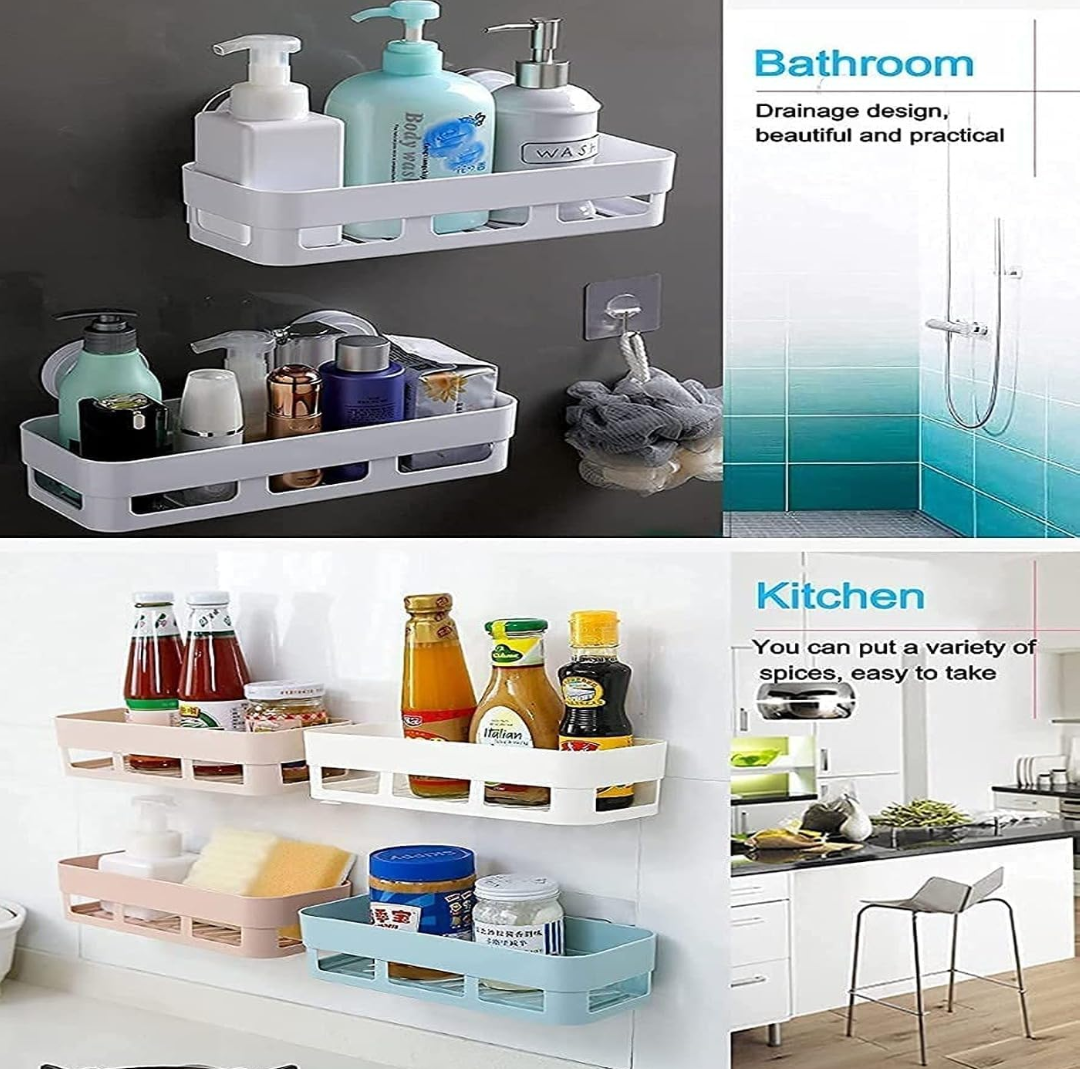 Aesthetic Kitchen/Bathroom shelf/brush stand